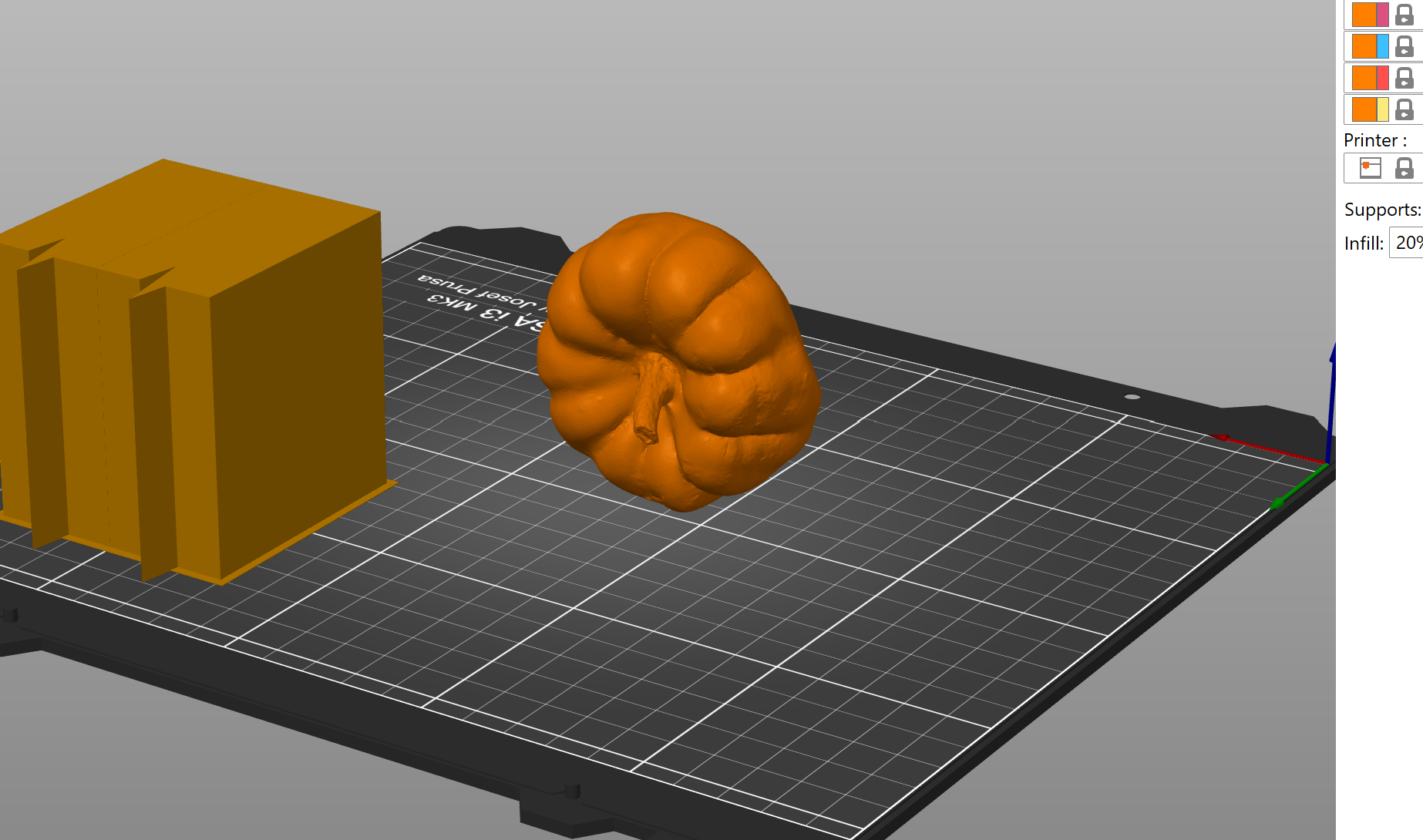 Pumpkin in Prusa